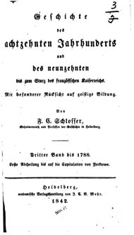 Historia de segle XVIII i del XIX - alemany
